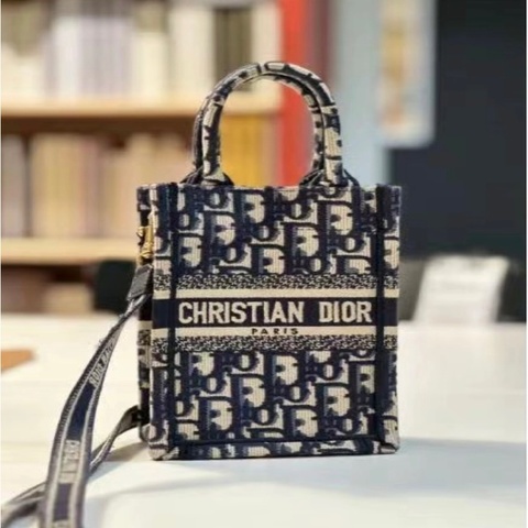 Dior 經典老花MINI豎版TOTE
