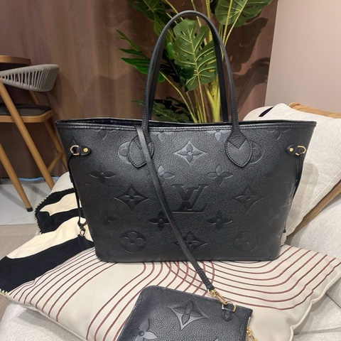 Lv neverfull MM empreinte leather