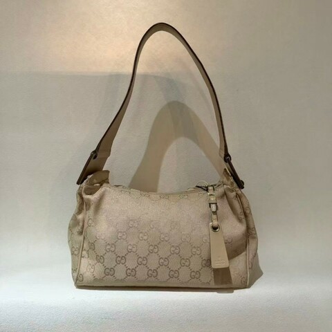 99新 Gucci 腋下包 粉色 中古款