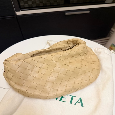 Bottega Veneta Mini Jodie Neutral Bv經典編織小羊皮手提包