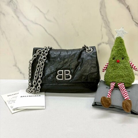 BALENCIAGA Monaco Mini鍊條斜背包