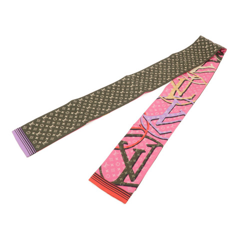 LOUIS VUITTON 絲質Bandeau Scarf 118x7 絲巾