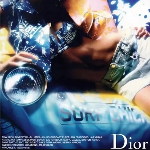 【Dior × John Galliano時期Surf Resort度假系列披肩 收藏級稀有單品 9 成新】