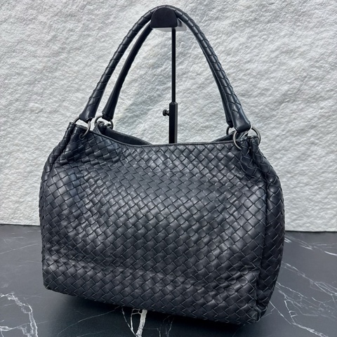 Bottega Veneta 葆蝶家 黑色托特