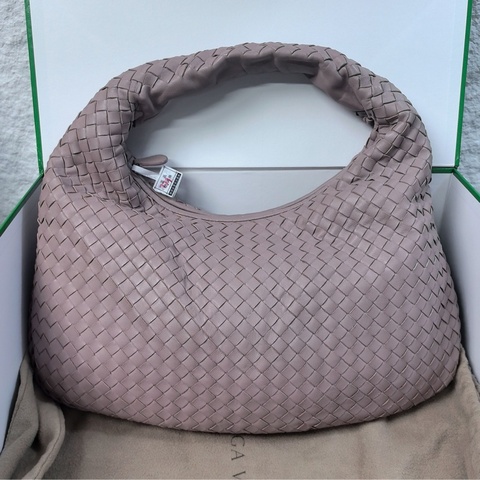 Bottega Veneta 葆蝶家 藕粉色和尚小號