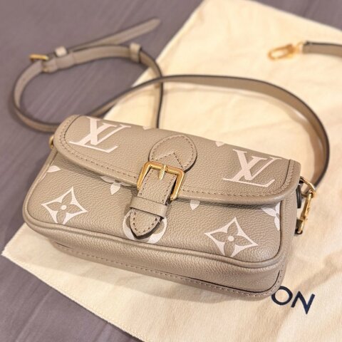 Louis Vuitton Nano Diane M83300 大象灰