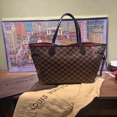 LV 托特包 neverfull 中號