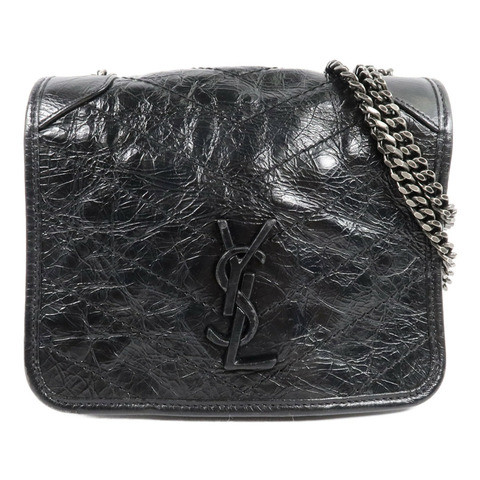 YVES SAINT LAURENT 牛皮皮革Niki WOC鏈帶肩背袋