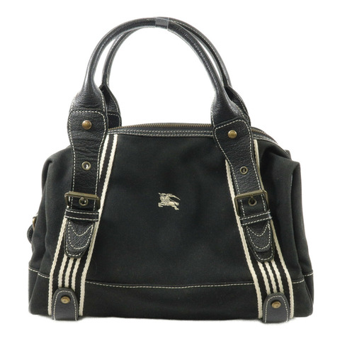 BURBERRY 牛皮皮革/帆布Hand Bag手挽袋