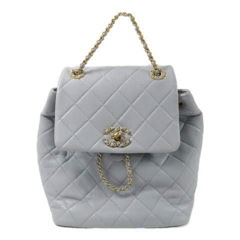 CHANEL 羊皮皮革Chanel 19 Backpack背包
