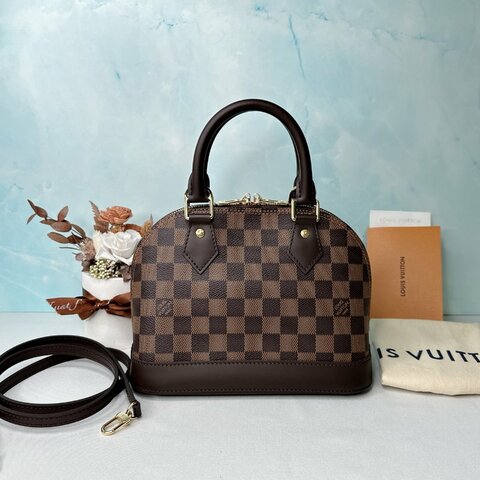 LV ALMA BB棋盤格艾瑪貝殼包