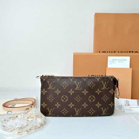 LV 全新Pochette Accessoires麻將包