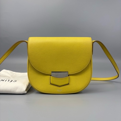 Celine 賽琳 Trotteur馬鞍包小號 尺寸18*17