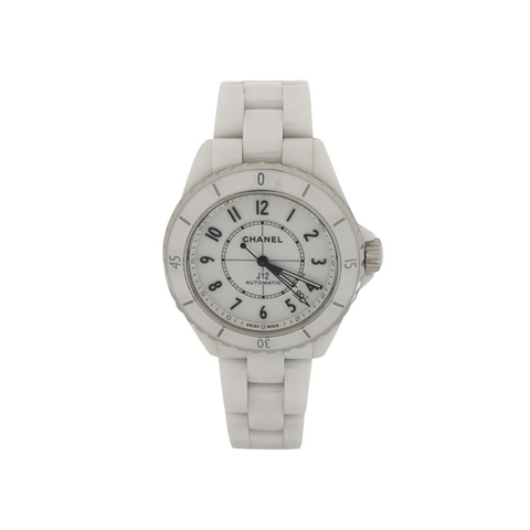 Chanel J12陶瓷圆形表盘自动机械女士腕表H5700