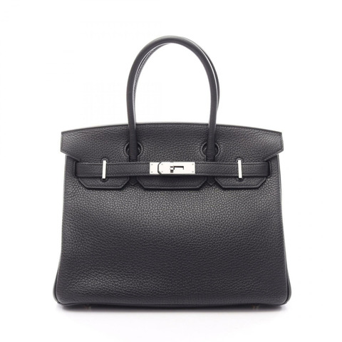 愛馬仕 Birkin 30 手提包，Togo 皮革，黑色，SHW，二手，女士款