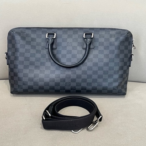 Louis Vuitton 路易威登 黑棋盤格手提公文包