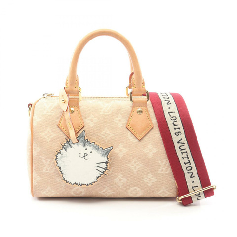 路易威登 Speedy Bandouliere 20 斜背包 M15151 帆布 Meowgram LV
