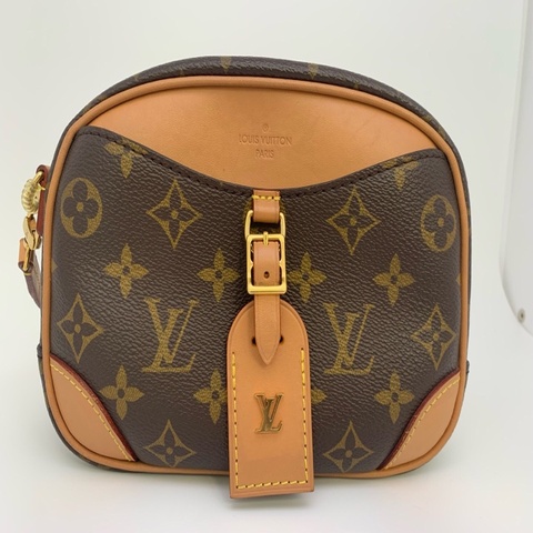 99新LV/路易威登 Deauvile mini老花斜挎相機包  20*8*14