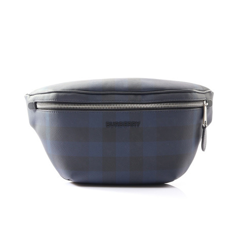 BURBERRY 巴寶莉 Cason Belt 腰包 藍色 PVC塗層帆布 80732701 80732701
