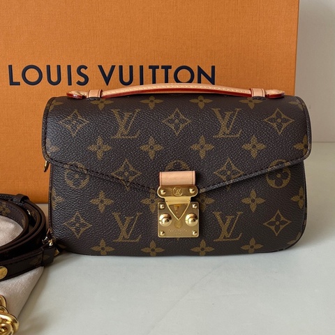 LV/路易威登 老花新款mini 小邮差 芯片款