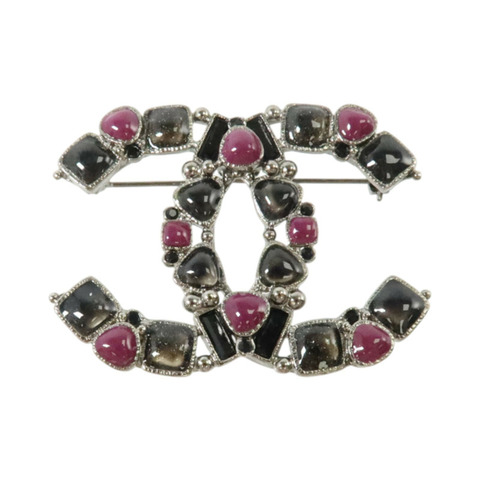 CHANEL PVC/金屬Brooch胸針