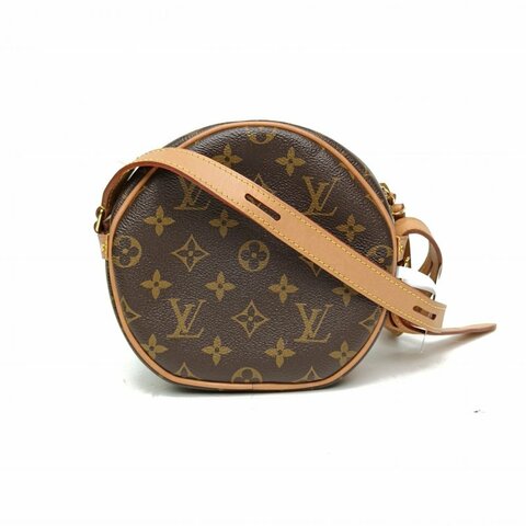 LOUIS VUITTON BOITECHAPEAUSOUPLE軟圓餅小號17老花PVC肩背包