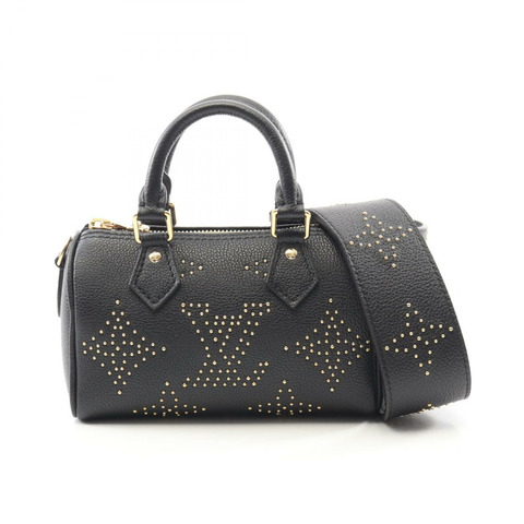 路易威登 Nano Speedy Studs 單肩手提包 M46745 Monogram 印花二手