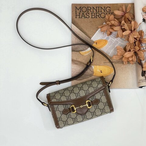 Gucci 馬銜扣 1955 迷你包