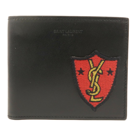 SAINT LAURENT 牛皮皮革Wallet錢包