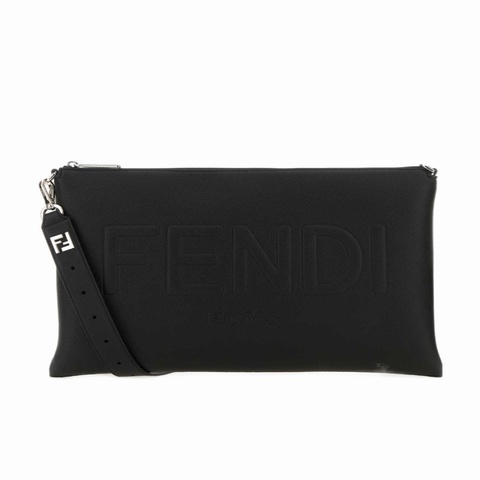 Fendi 男士 拉鍊單肩包均碼碼38cm*1cm*25cm