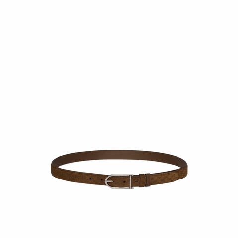 Gucci 男士 圓形扣環雙面腰帶80 85 90 95 100 105 110 115碼2.7cm