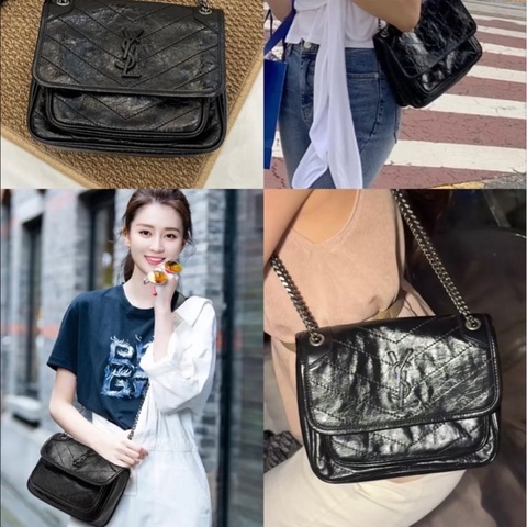 【震撼撿漏👍🏻全網最低價💫】YSL/聖羅蘭 經典NIKI 小號