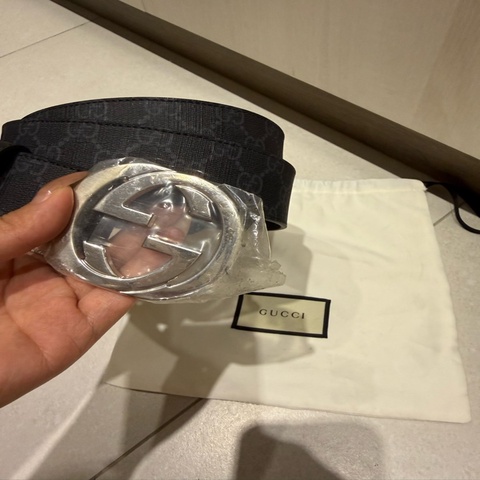 GUCCI男士皮帶