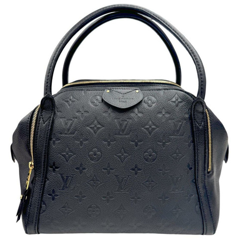 LOUIS VUITTON 路易威登 Monogram Empreinte Mare MM 黑色皮革 Noir M41040 女士手提包