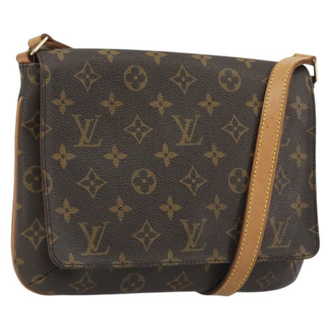 路易威登 Monogram Musette Tango 肩背包 M51257 LV Auth 192484A