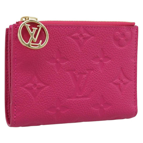 路易威登 Monogram Empreinte Portefeuille Lisa 冰凍蘭花 LV 正品 192468M