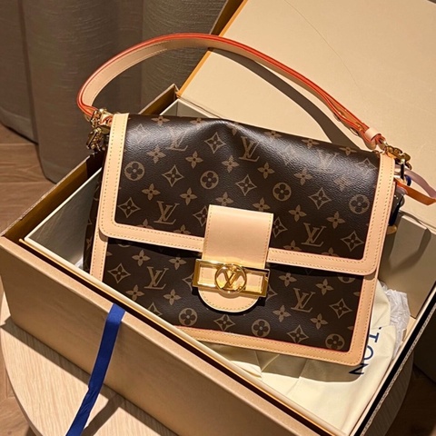 Louis Vuitton • Dauphine Soft 新款達芙妮 大號 芯片款✨