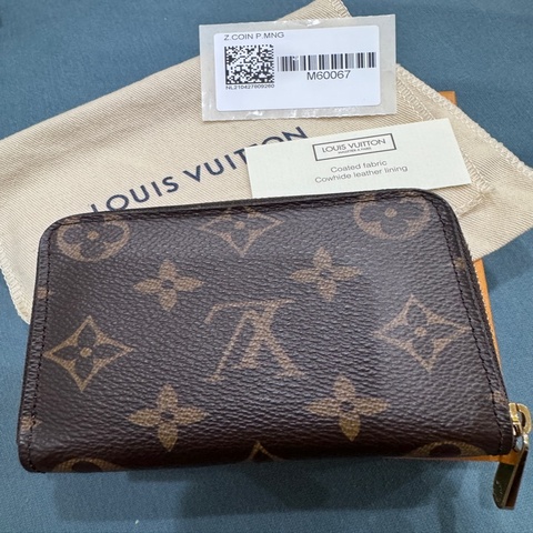 LV零錢包老花款