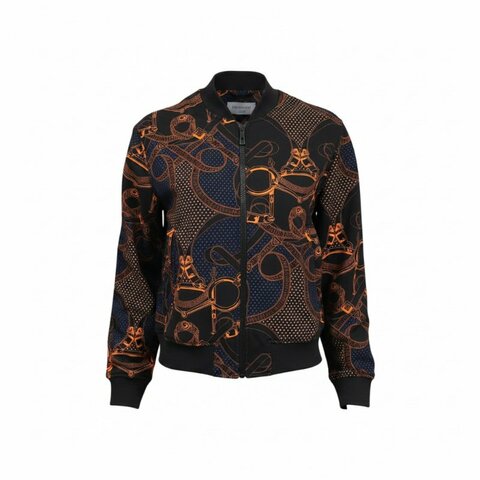 不議價 【全新 未使用品】  Hermès  Eperon d'Or Bandana 拉鍊外套