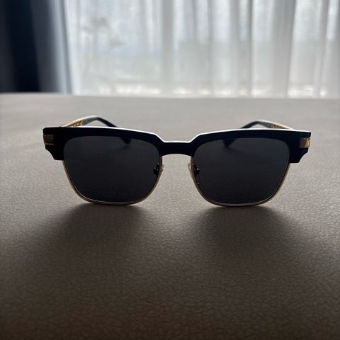 Versace 范思哲凡賽斯方形太陽眼鏡墨鏡4447 深灰鏡片