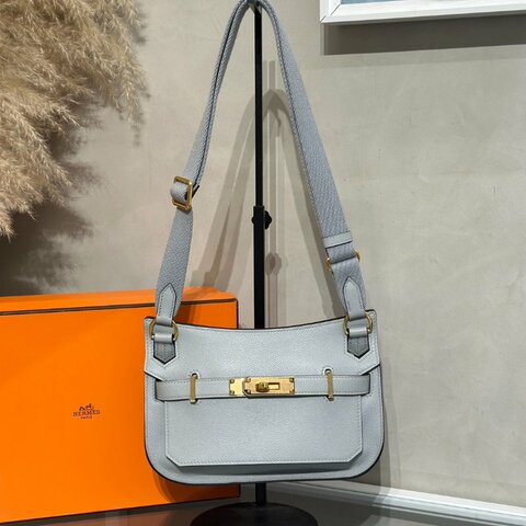 HERMES Jypsiere Mini - Bleu Glacier 8U 冰川藍金 W