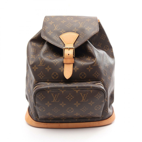 路易威登 Montsouris GM 背包 M51135 Monogram 帆布皮革 LV