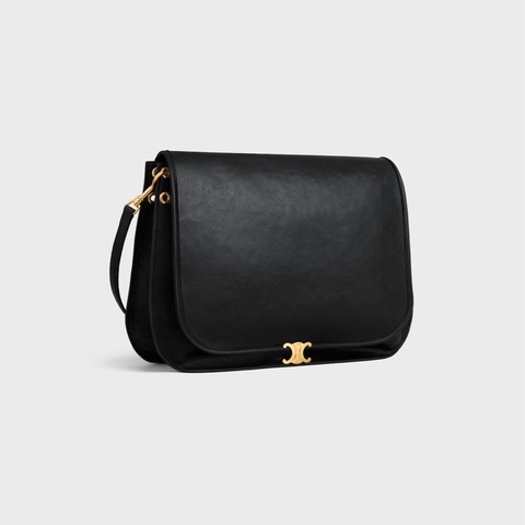 2026 最新款 CELINE SOFT TRIOMPHE BESACE 手袋 黑色