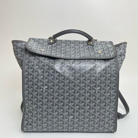 Goyard 戈雅 灰色雙肩包  尺寸33*33*18