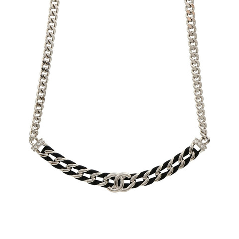 CHANEL 羊皮皮革/金屬Necklace項鍊
