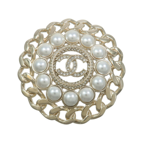 CHANEL PVC/金屬Brooch胸針