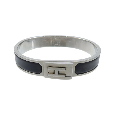 HERMES 琺瑯/金屬Jet Bracelet銀扣手鏈