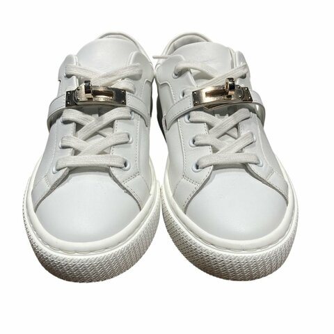 HERMES 愛馬仕 DAY SNEAKER 白色球鞋
