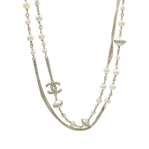 CHANEL PVC/金屬Necklace項鍊