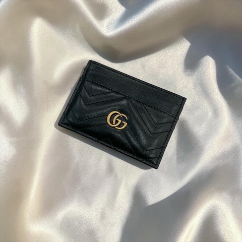 莉亞精品♡ Gucci 443127 馬夢卡片包 二手美包